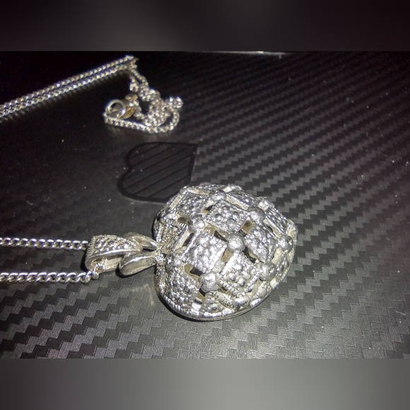 Custom Designed Rhinestone Necklace - Picture 2 of 2